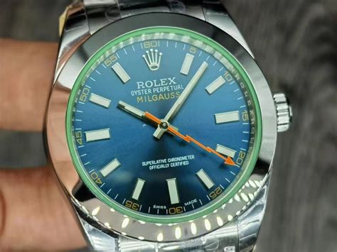 replica rolex milgauss wall clock|rolex milgauss 40mm.